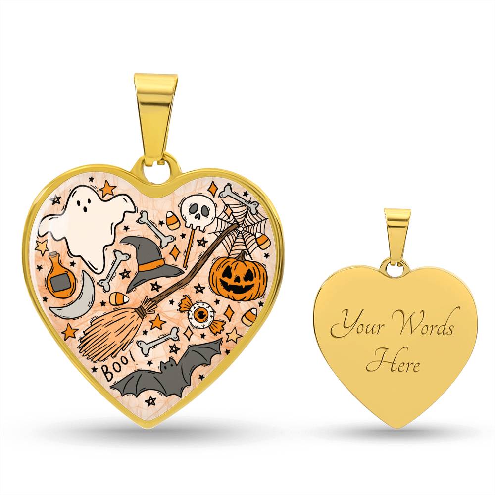 Love Halloween Pendant