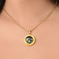 Shinining Just For You Mirrorball Pendant Necklace