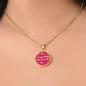 Me And Karma Vibe Like That Circle Pendant Necklace