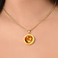Shining Just For You Mirrorball Pendant Necklace