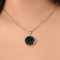Acotar Circle Pendant Necklace