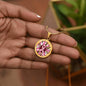 Breast Cancer Month Pendant Necklace