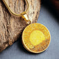Van Gogh Sunshine & Sunflowers Pendant Necklace