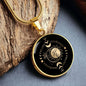 Moon Phases Pendant Necklace