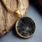 Spider Web Pendant Necklace