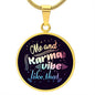 Me and Karma Circle Necklace