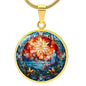 Personalized Stained Glass Christmas Star Pendant