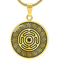 Hekate's Wheel Pendant Necklace