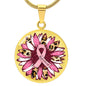 Breast Cancer Month Pendant Necklace