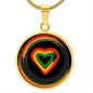 Juneteenth Love Circler Pendant