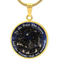 Acotar Circle Pendant Necklace