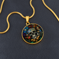 Sugar Skull Faux Stained Glass