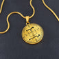 Archangel Gabriel Seal Pendant Necklace