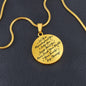 Let Them Misunderstand You Pendant Necklace
