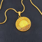 Van Gogh Sunshine & Sunflowers Pendant Necklace