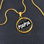 Mama Leopard Pendant Necklace