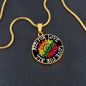 All For Love Love For All Circle Necklace