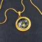 Shinining Just For You Mirrorball Pendant Necklace