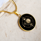 Moon Phases Pendant Necklace