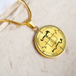 Archangel Gabriel Seal Pendant Necklace