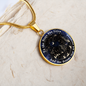 Acotar Circle Pendant Necklace