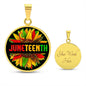 Juneteenth Flower Circle