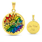 Love Is Love Circle Necklace