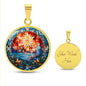 Personalized Stained Glass Christmas Star Pendant