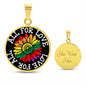 All For Love Love For All Circle Necklace