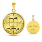 Archangel Gabriel Seal Pendant Necklace