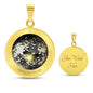 Shinining Just For You Mirrorball Pendant Necklace