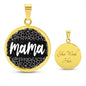 Mama Leopard Pendant Necklace