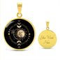 Moon Phases Pendant Necklace