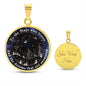 Acotar Circle Pendant Necklace