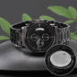 2024 Graduation Engraved Design Black Chronograph Watch From Dad