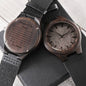 Personalized Stepped Up Dad Engraved Wooden Watch