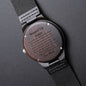 Personalized Stepped Up Dad Engraved Wooden Watch