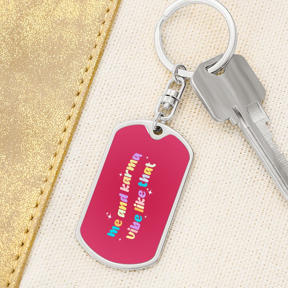 Karma Key Chain