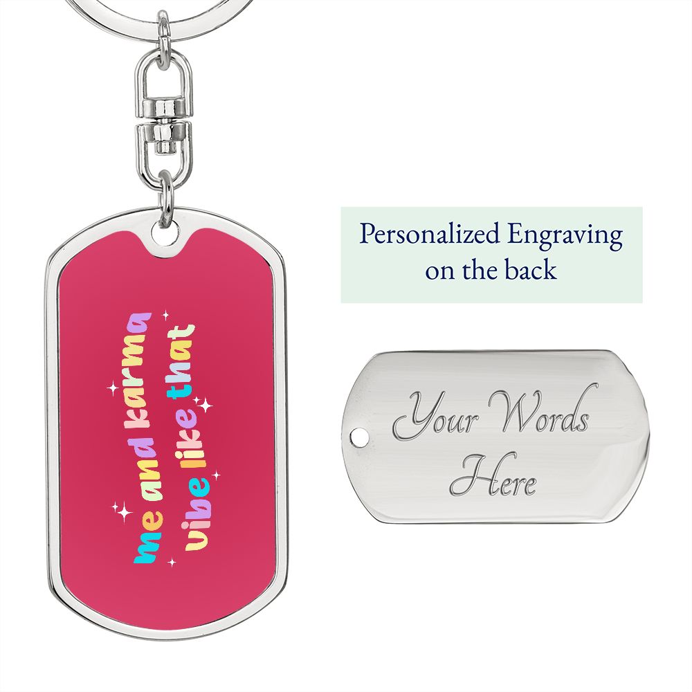 Karma Key Chain