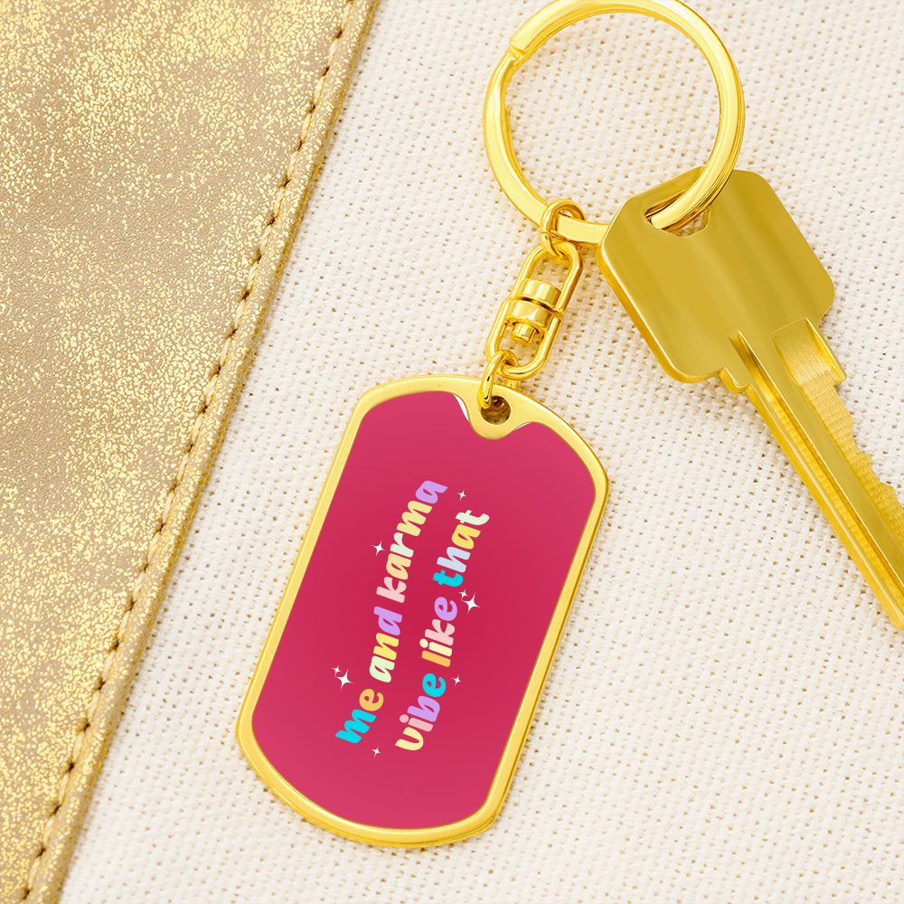 Karma Key Chain