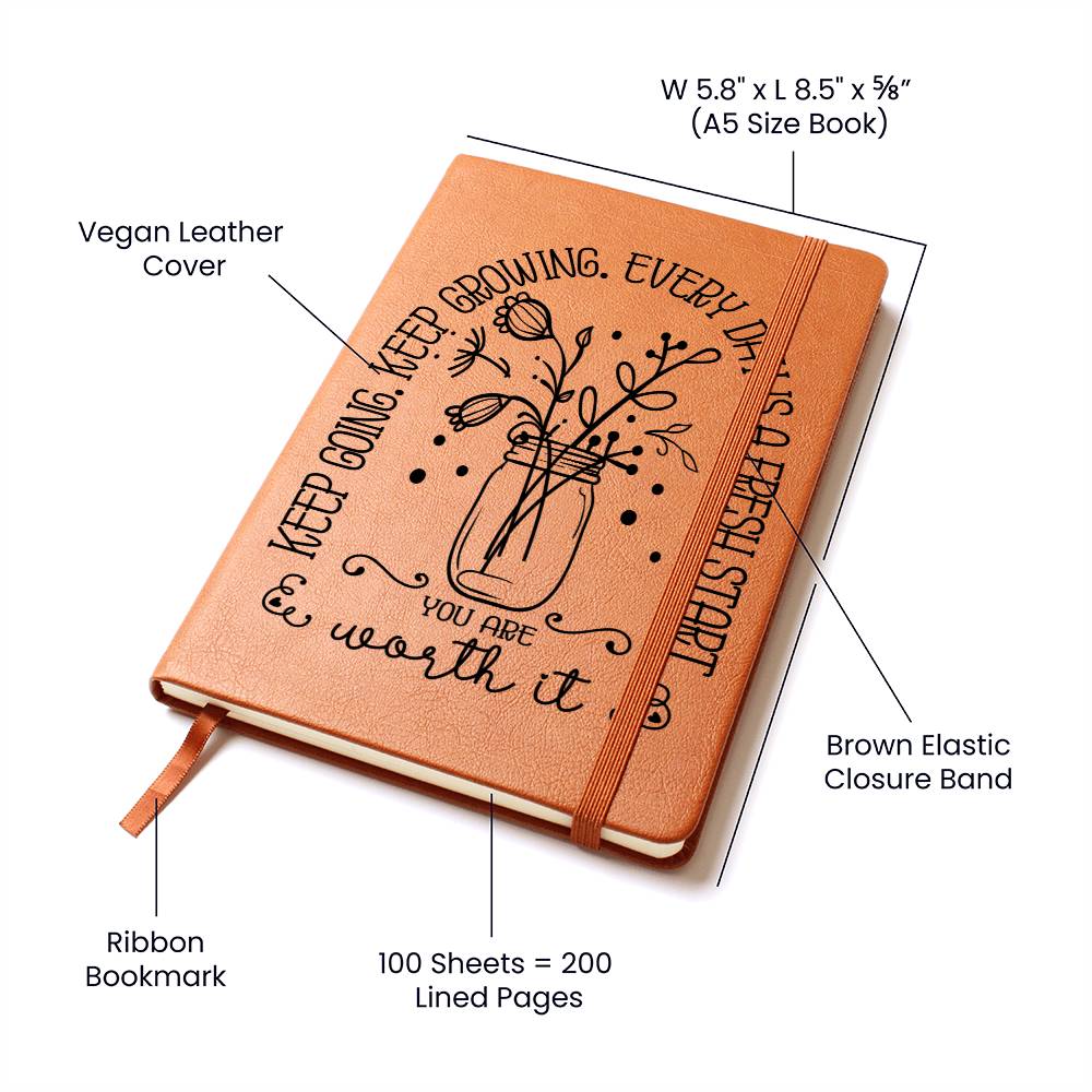 Keep Going Keep Growing Journal