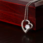 Non Message Card Heart Pendant
