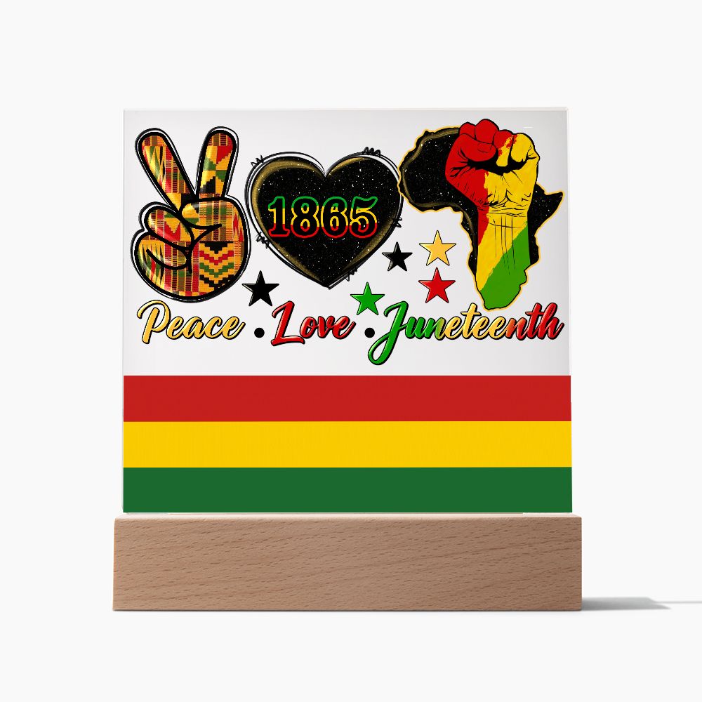 Peace Love Junetheenth