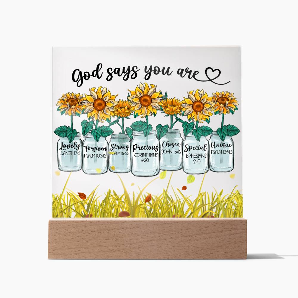 God Says You Are