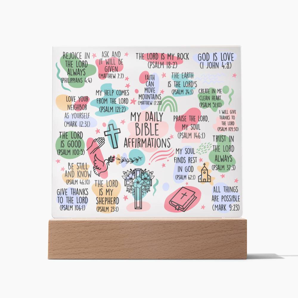 Bible Verse Affirmations, Jesus