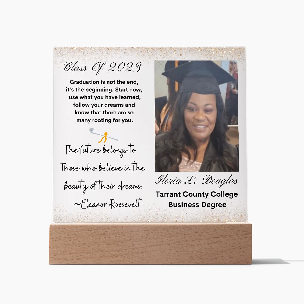 Douglas Graduation Plaque