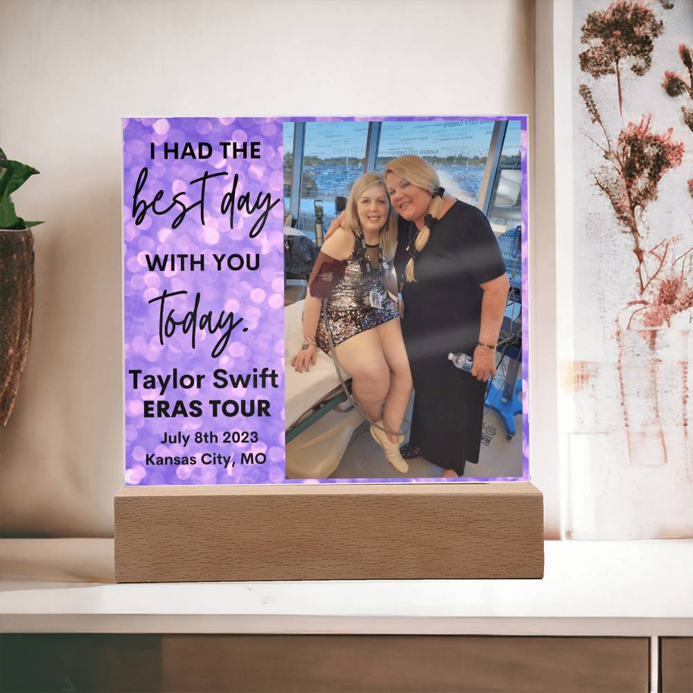 ERAS Tour Plaque