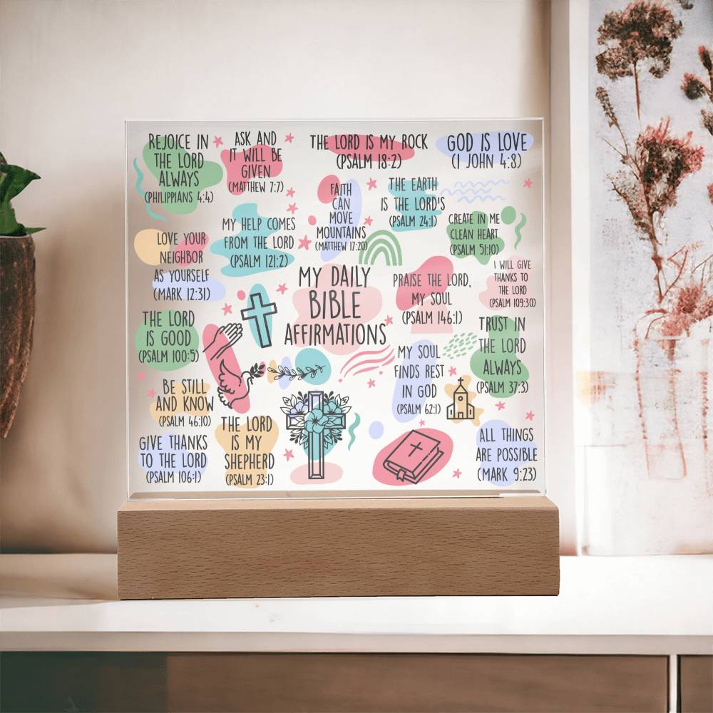 Bible Verse Affirmations, Jesus