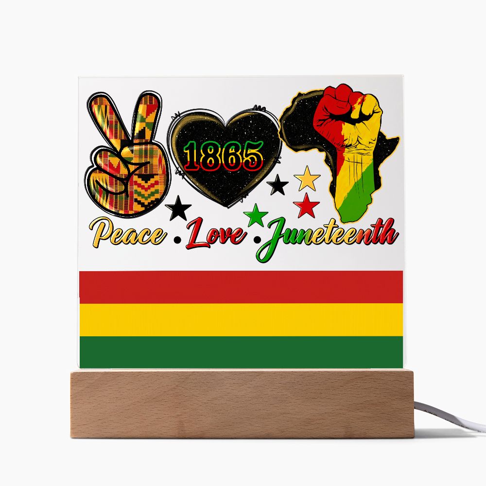 Peace Love Junetheenth
