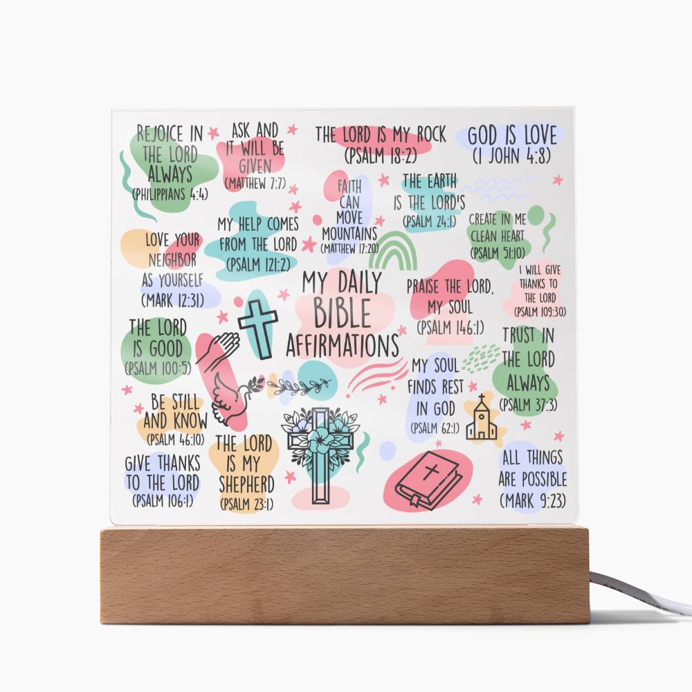 Bible Verse Affirmations, Jesus